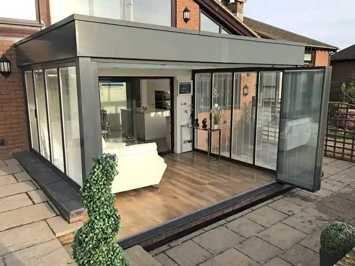 Aluminium bifold doors