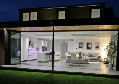 slim profile bifold doors