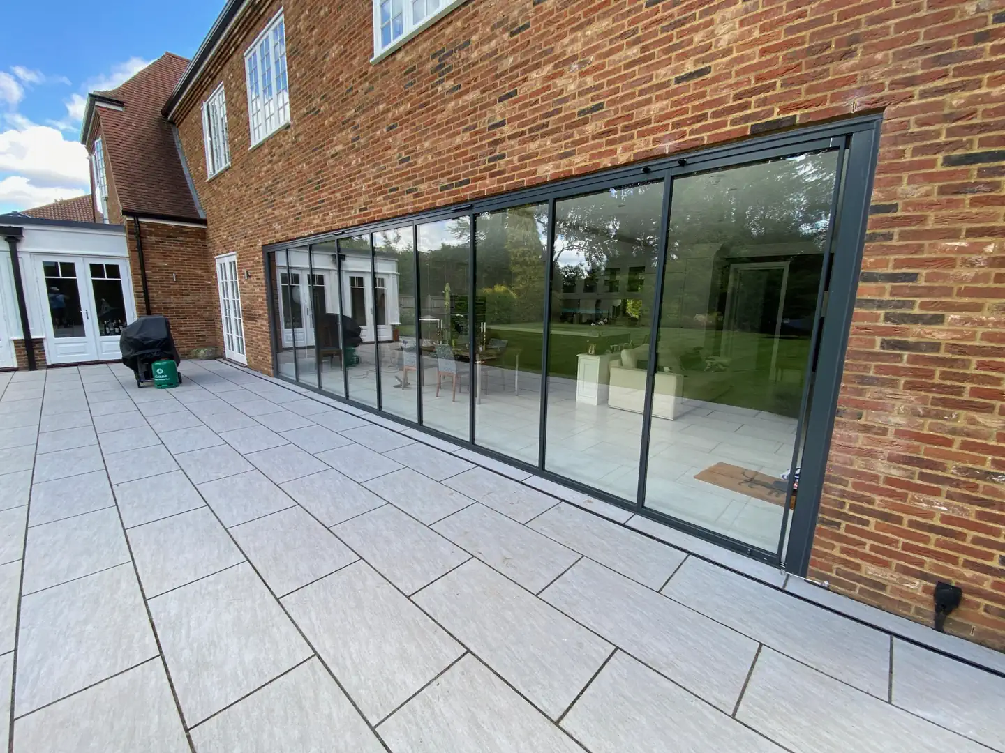 Ultra slim slimline patio doors - UK installation