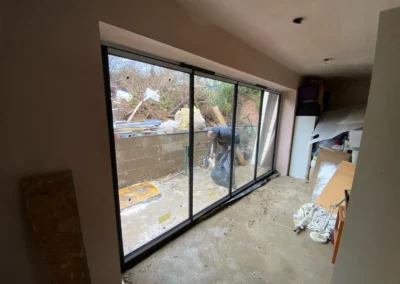 Ultra slim bifolding doors