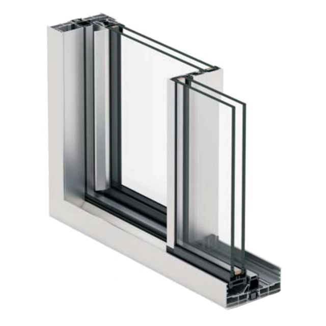 Vision Glass Doors Slimline Sliding Patio Doors SD20 side view