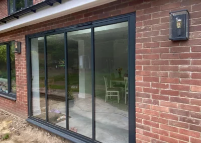 panelled sliding glass doors ultra slim patio