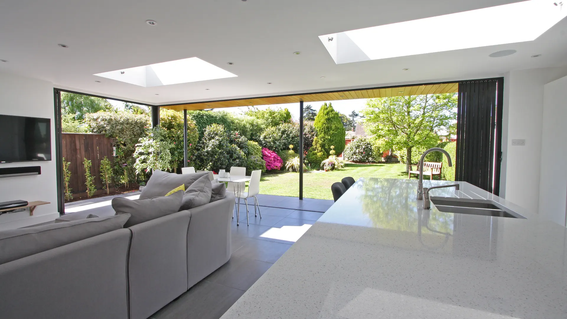 Aluminium bifold doors