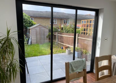 small ultraslim patio bifolding doors