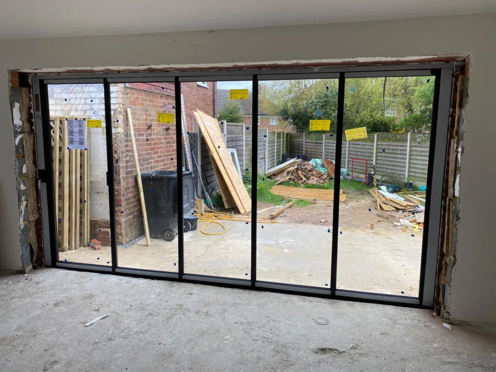 Pivot and slide patio doors