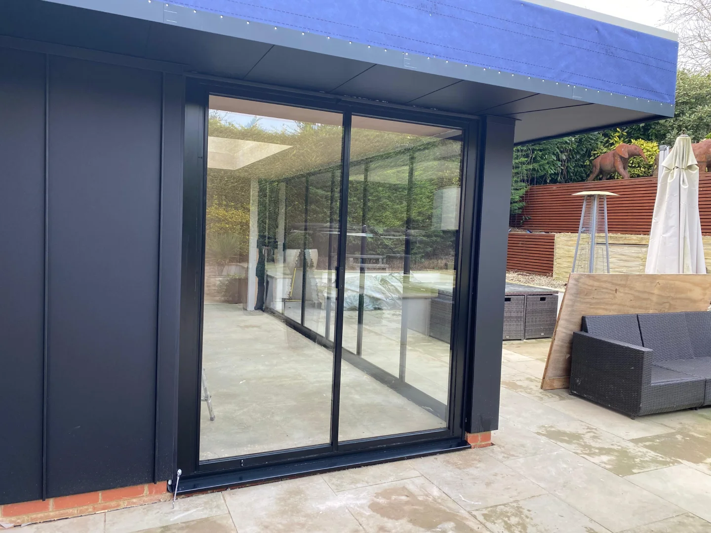 corner custom sliding doors