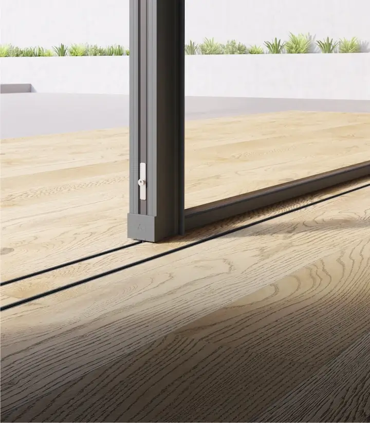 Guides Page 2 43 flush grey aluminium sliding doors