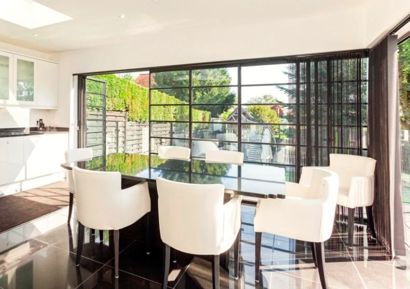 heritage aluminium bi folding doors