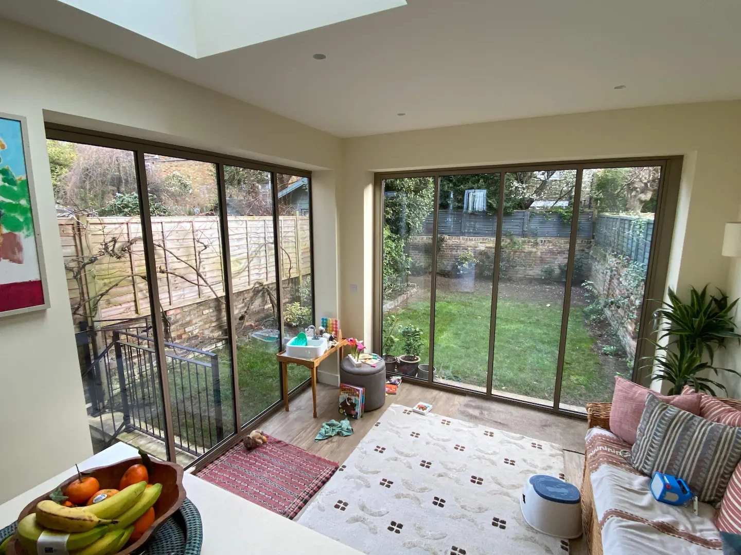 sliding doors for open plan kitchens