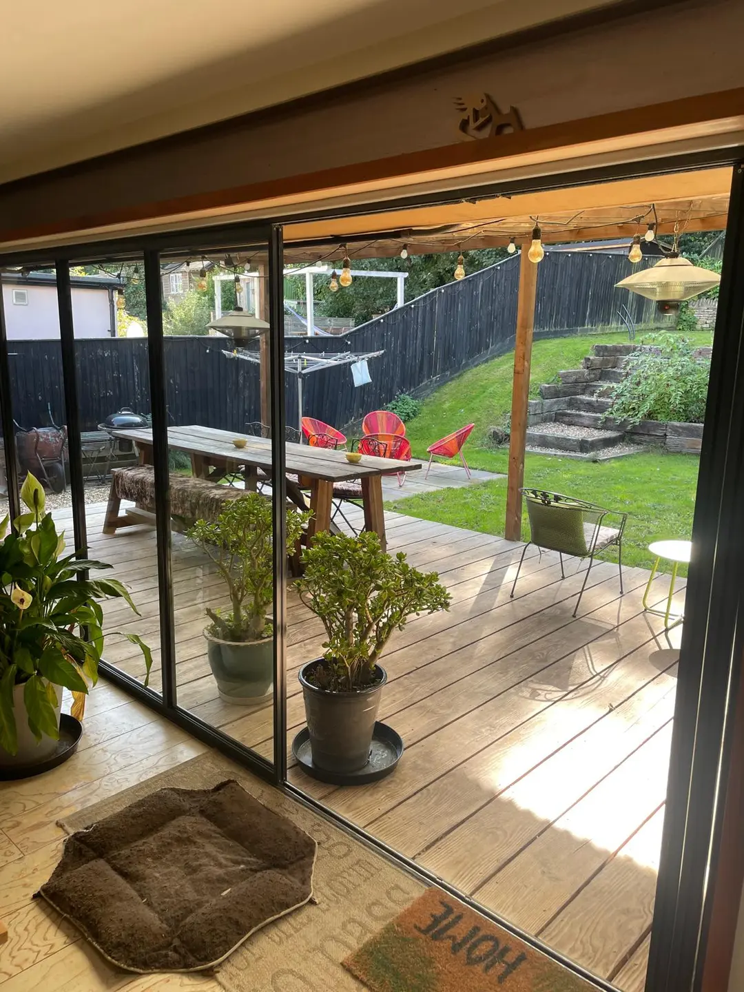 wide zero threshold bifold doors