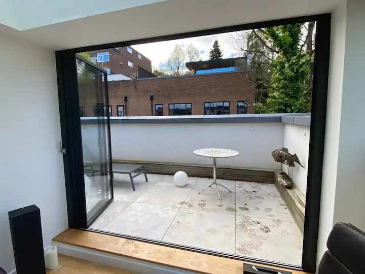 modern concertina doors